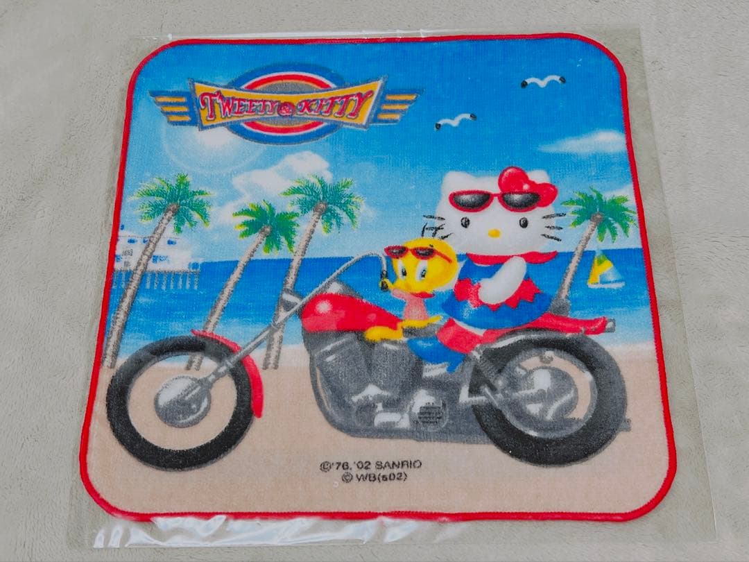 ハローキティ トゥイーティー プチタオル 2002