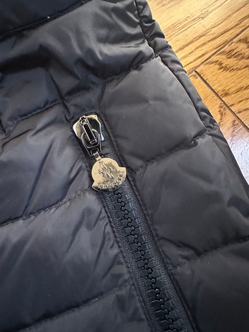 モンクレールキルティングダウンスカート ブラック