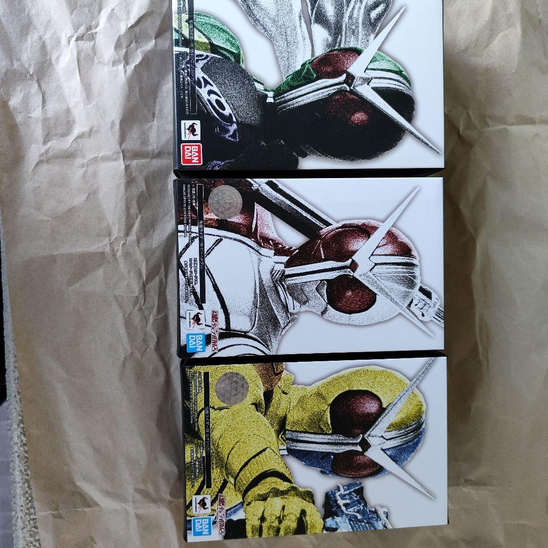 S.H.Figuarts 仮面ライダーW フィギュア 真骨彫製法3体セット 假面騎士專賣店| TikTok