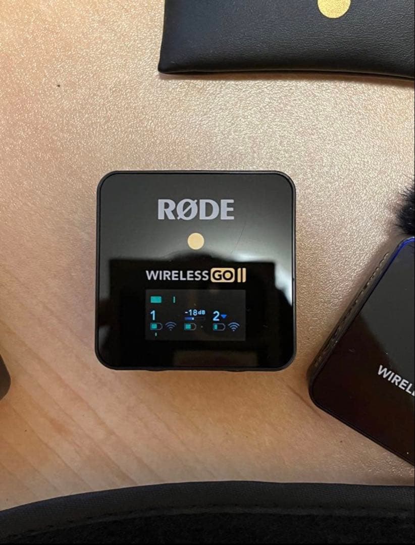 RØDE WIRELESS GO II ワイヤレスマイクシステム完備