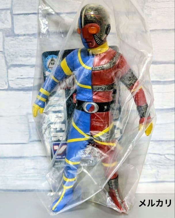 ソフビ魂　キカイダー　ハカイダー　ビジンダー　東映レトロ　レア