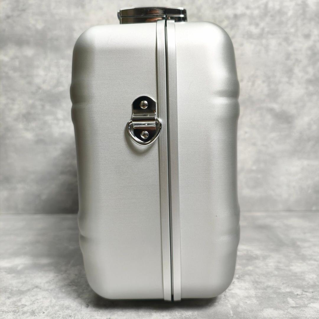 【美品】ゼロハリバートン ミニアタッシュケース カメラケース シルバー