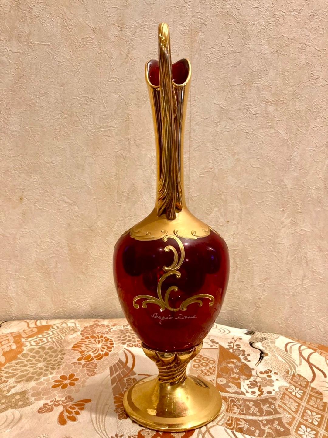 ベネチアングラス ムラーノグラス ムラーノ イタリア 24金 24k