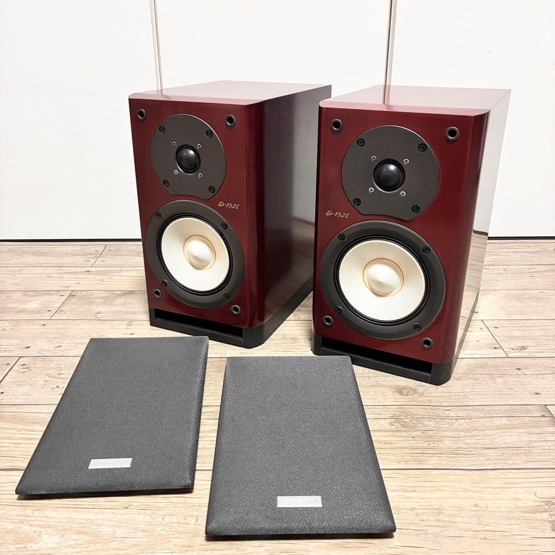 名機 ONKYO D-152E スピーカーシステム 木目調 シリアル同一 - メルカリ