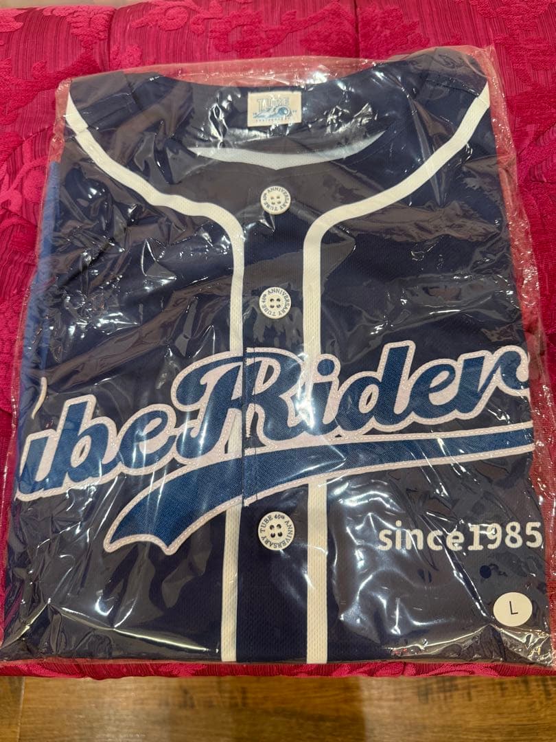 新品未開封　TUBE 40周年限定ファンクラブユニフォーム Lサイズ TUBE 40周年限定ファンクラブユニフォーム Lサイズ＆コットンバック