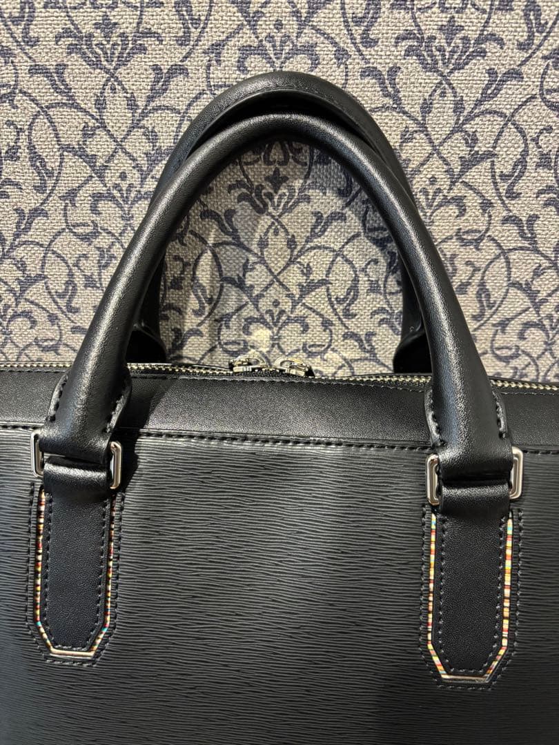 ポールスミス Paul Smith ビジネスバッグ ブリーフケース レザー 黒