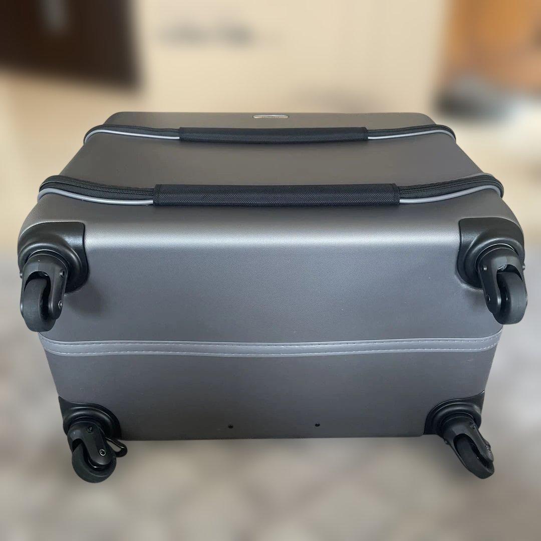 レア OSOTO グレー スーツケース 4輪キャスター Lサイズ