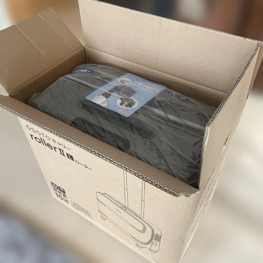 レア OSOTO グレー スーツケース 4輪キャスター Lサイズ