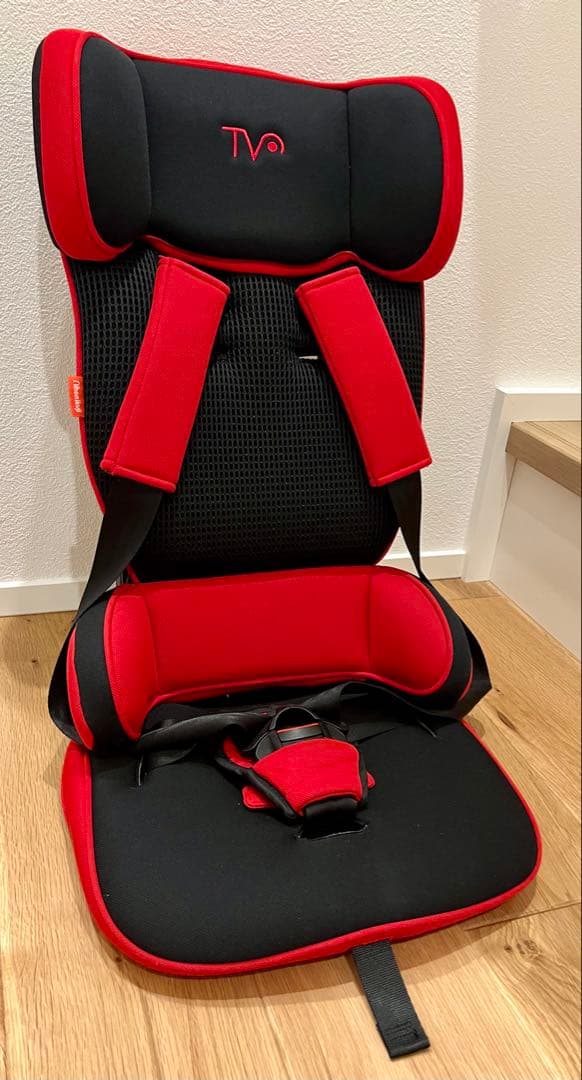 トラベルベストECプラス 日本育児 チャイルドシート 赤黒
