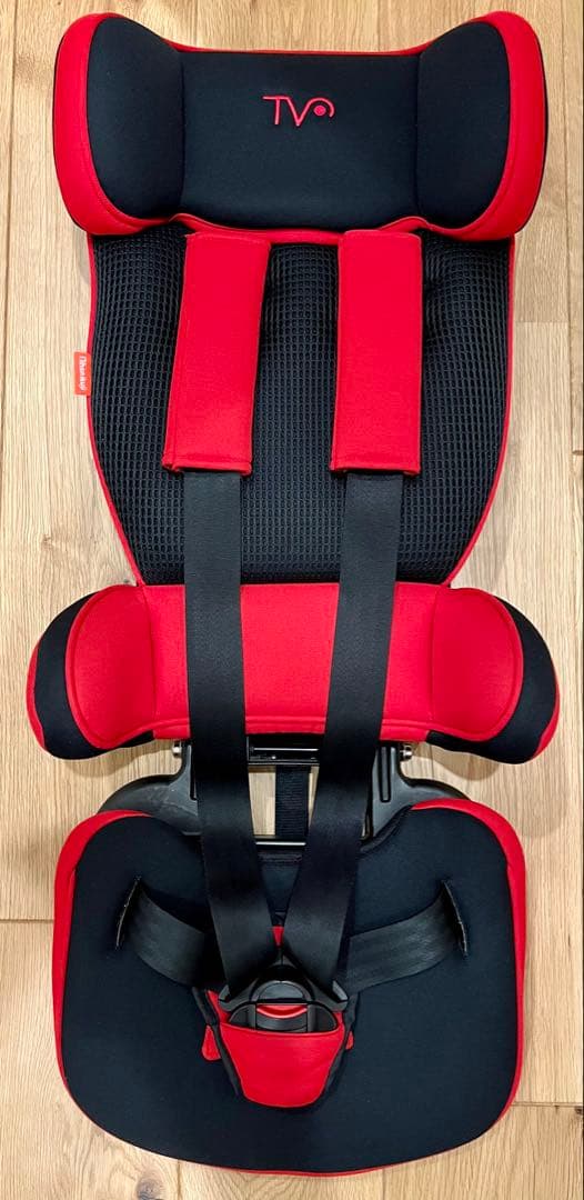 トラベルベストECプラス 日本育児 チャイルドシート 赤黒