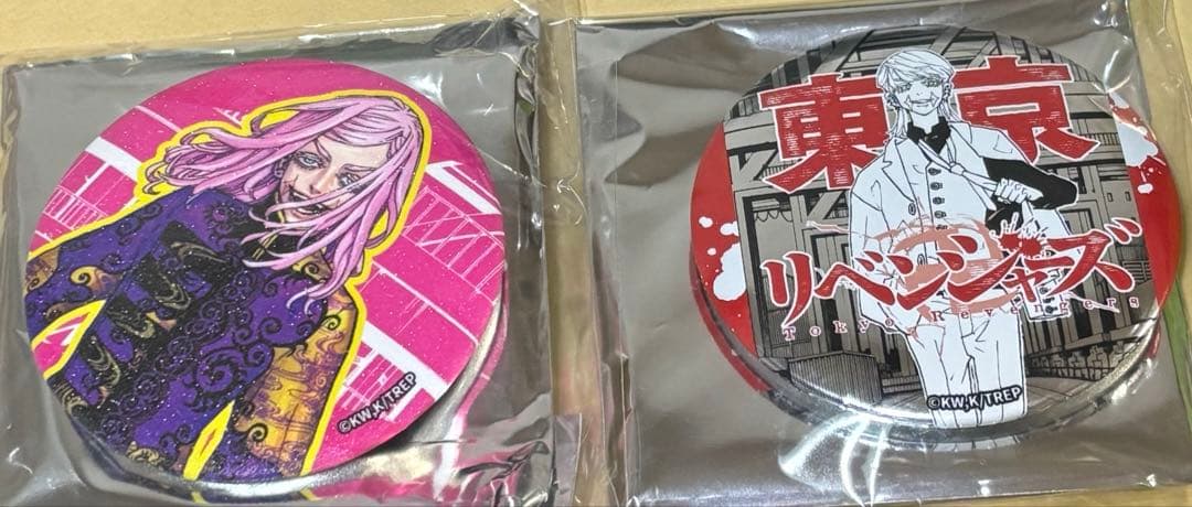 台湾限定 高雄開催 東京リベンジャーズ 東リべ展 缶バッジ 三途春千