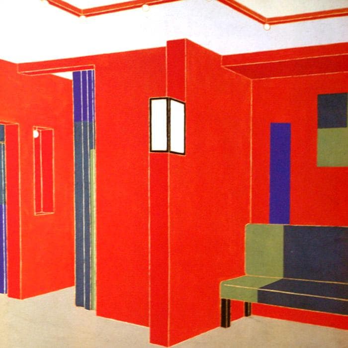 額装済/Interieur Villa/フランシス ジュールダン