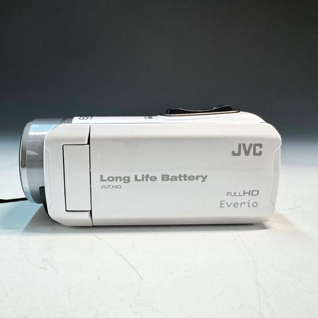 JVC エブリオ ビデオカメラ GZ-F200-W 耐低温 耐衝撃 GZ- - メルカリ
