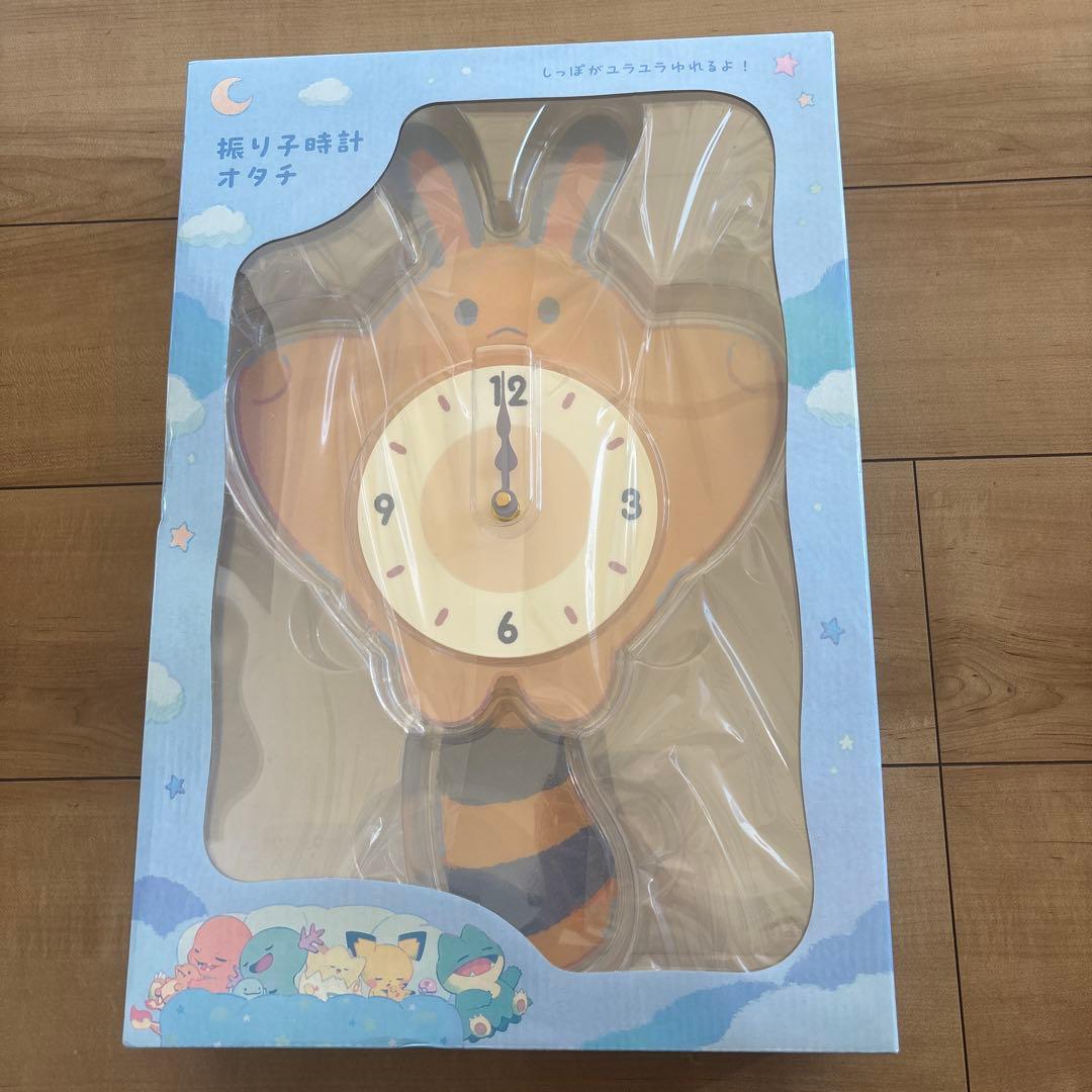 新品 振り子時計 Little Daydream オタチ ポケモン掛け時計 - メルカリ