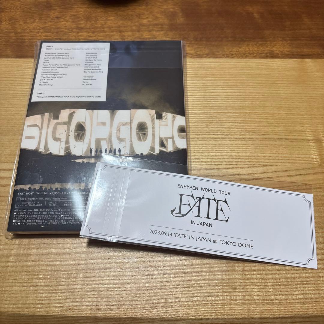 ENHYPEN/WORLD TOUR'FATE'in JAPAN〈初回限定盤・… ENHYPEN/WORLD