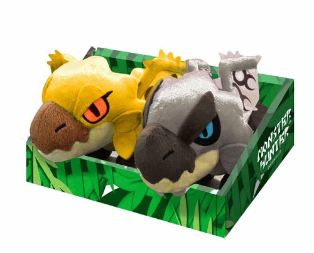 【未開封新品】リオレウス　リオレイア　希少種　ぬいぐるみ　セット