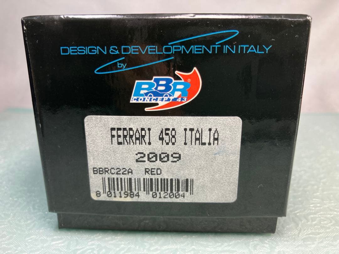 BBR Ferrari 458 イタリア　2009年 レッド