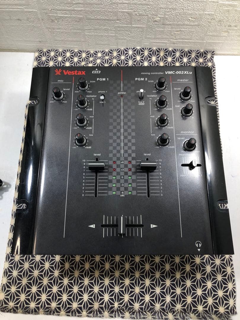 VESTAX ベスタクス VMC-002XLu フェーダーメンテナンス
