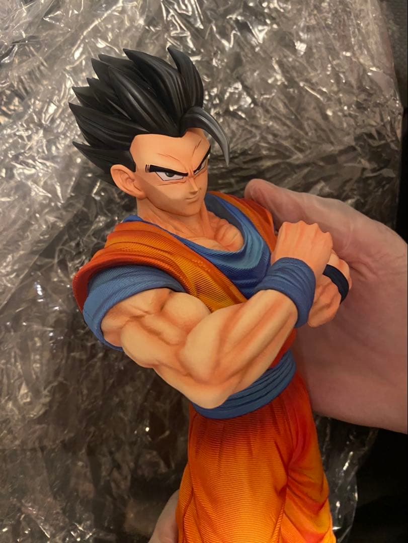 即日発送可能 ドラゴンボール 孫悟飯 ガレージキット フィギュア 黒髪