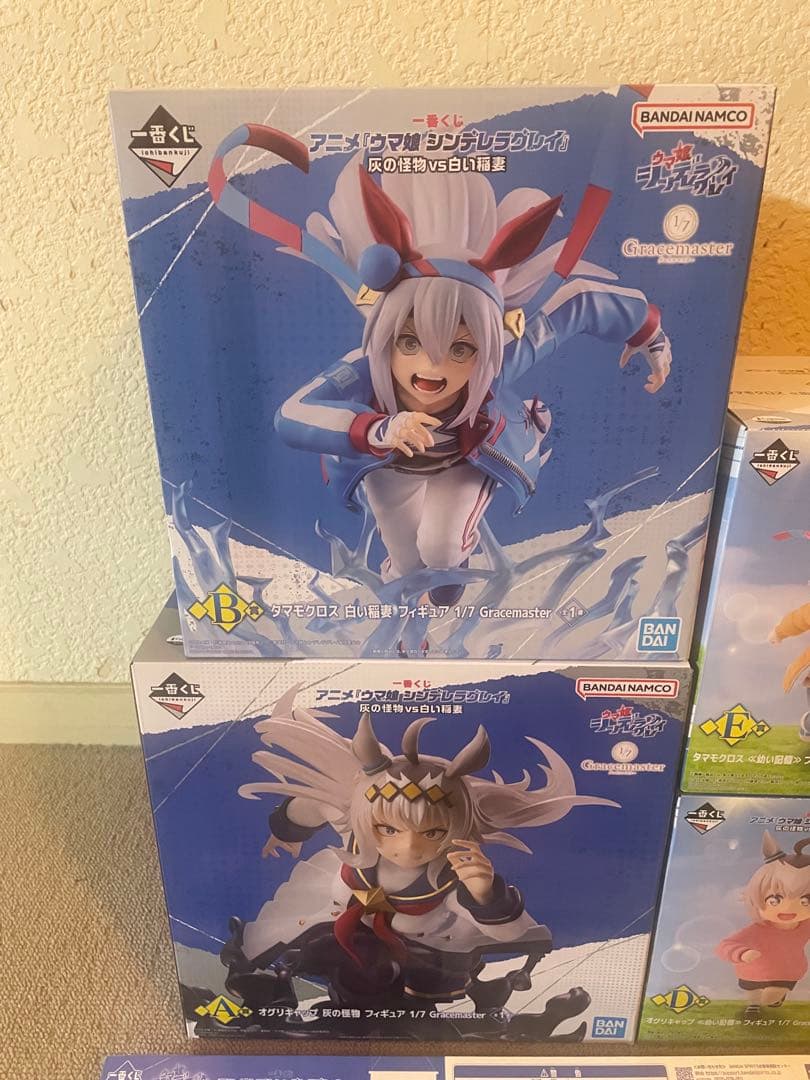 一番くじウマ娘A賞B賞D賞E賞オグリキャップタマモクロスフィギュア4