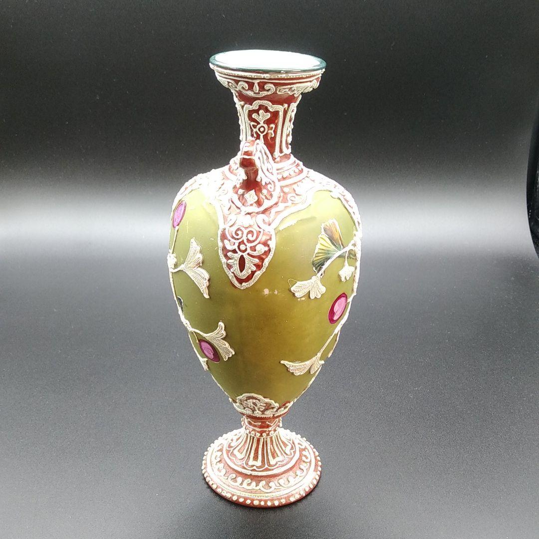 希少 里帰り品 オールドニッポン 銀杏 盛上げ 飾り壺 - メルカリ