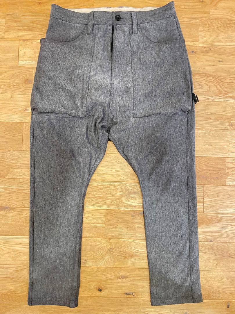 本日限定値下げ グレー サルエルパンツ Sサイズ
