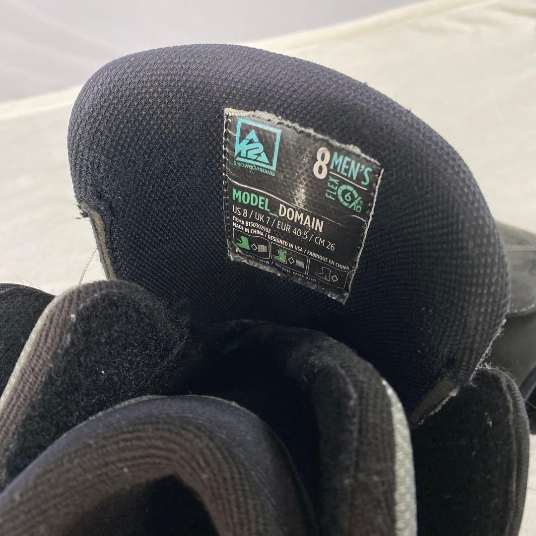 スノーボードブーツ　K2 DOMAIN ドメイン　ダブルボア　BOA 26cm