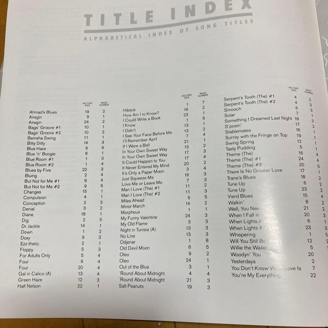 マイルス・デイヴィス LP complete prestige 12枚組