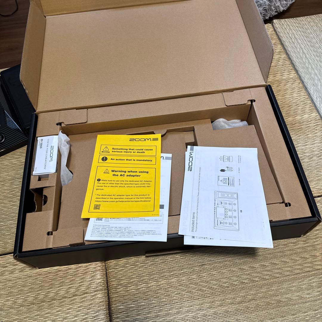 ZOOM G6 ギター マルチエフェクター