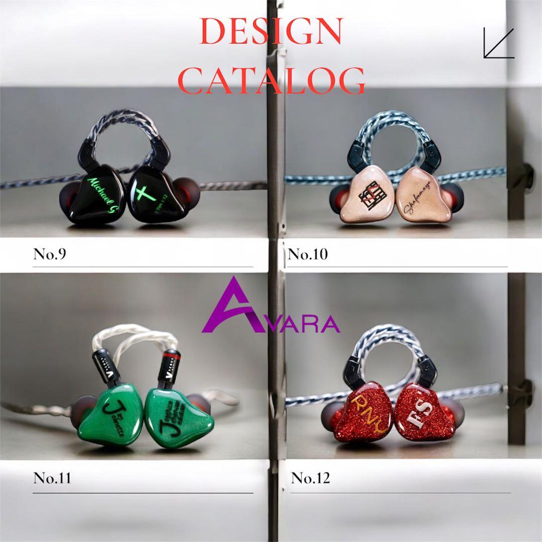 インイヤーモニター、イヤモニ、iem カスタムAVARA NEO <plot3
