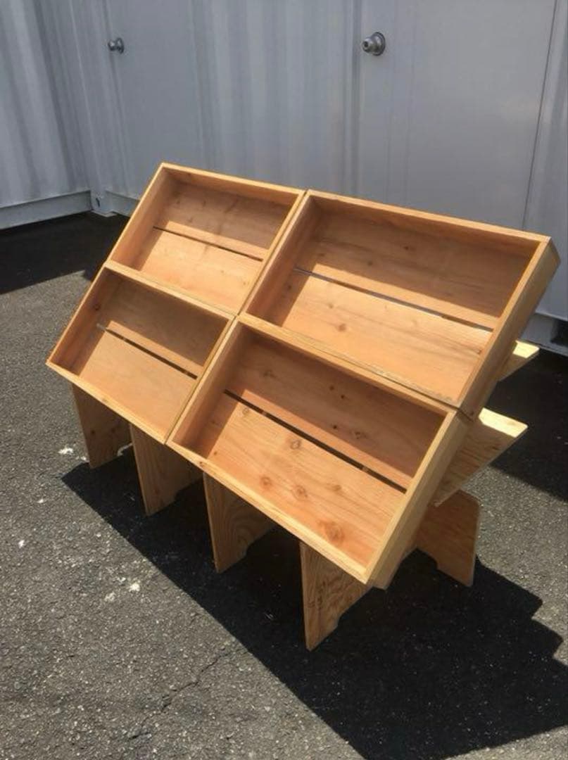 マルシェ台‼️組立式ディスプレイ 店舗什器 陳列棚 イベント什器 一台 送料込み 楽天市場】ディスプレイ 棚 マルシェの通販 マルシェ台‼️組立式