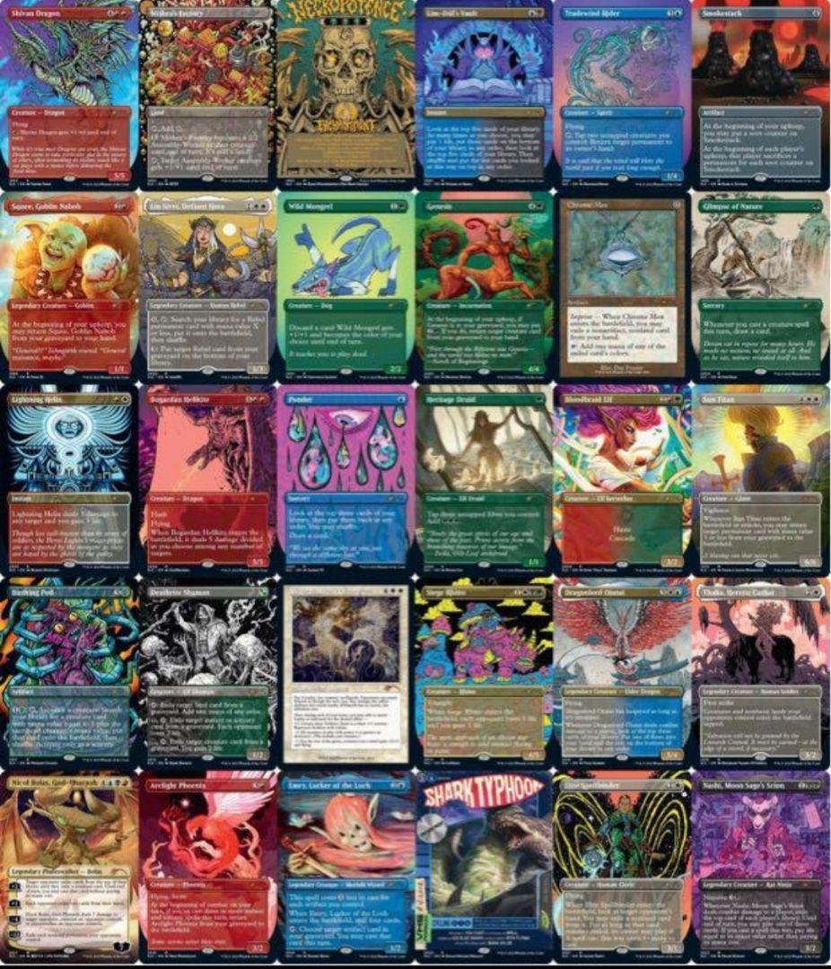 マジック 【新品】Secret lair 金属モックス 30種類コンプリートセット