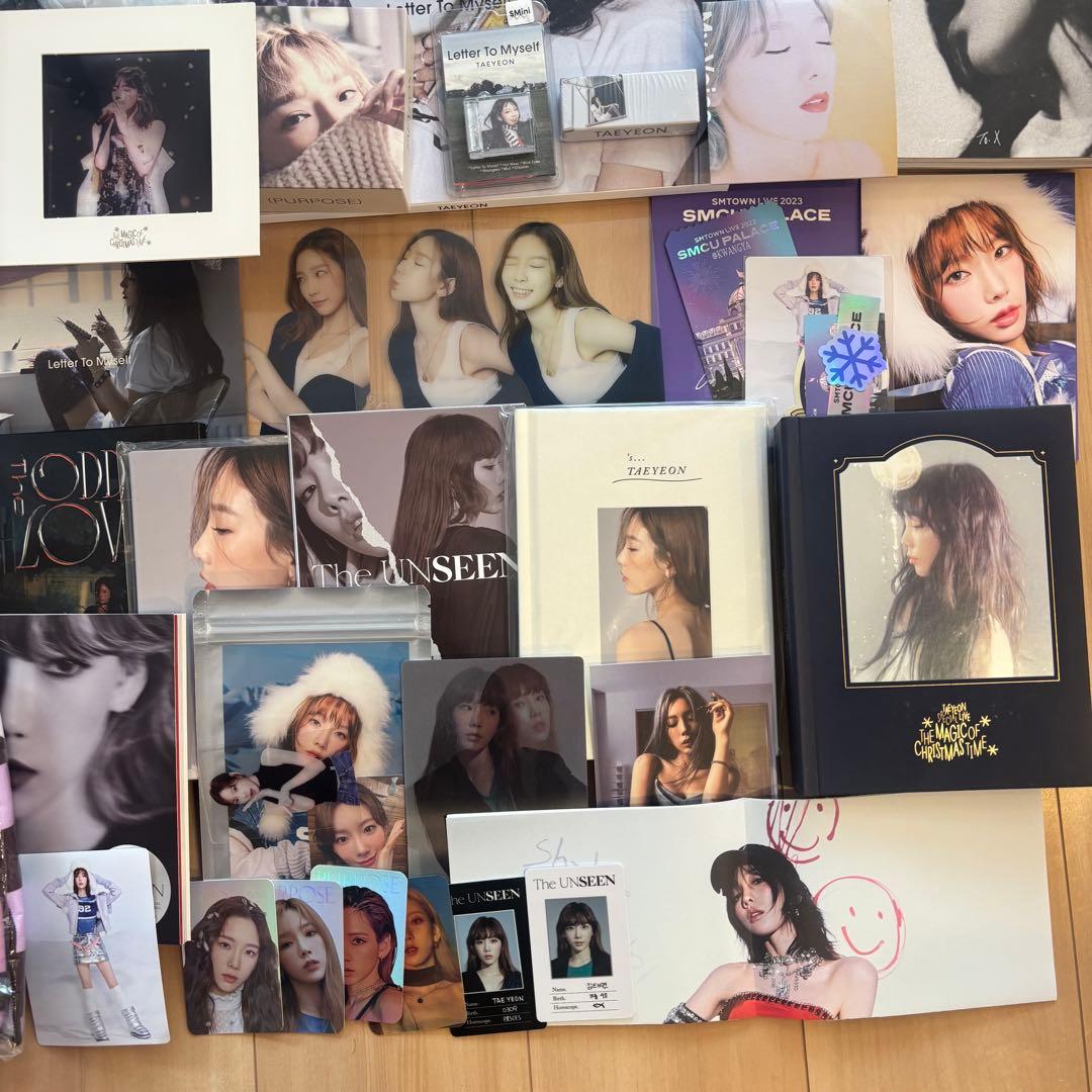 少女時代　テヨン　CD グッズまとめ売り