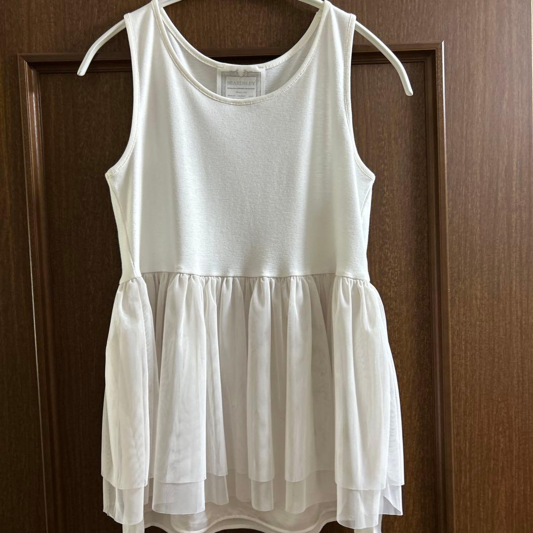♢美品♢ビアズリーチュチュタンク　ホワイト