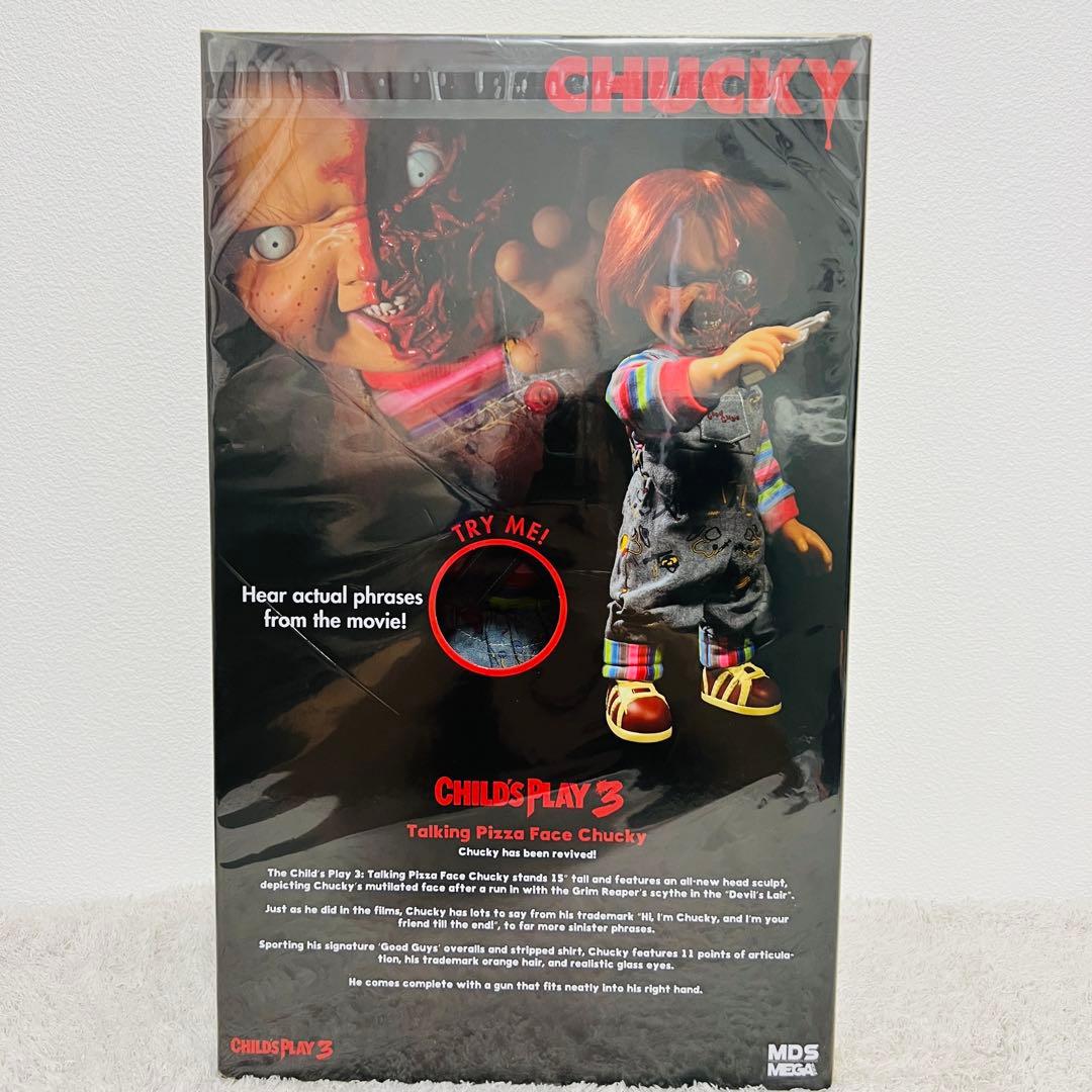 【新品】チャッキー フィギュア 等身大高さ38cmチャイルドプレイ