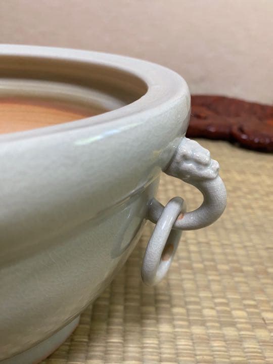 瓶 掛 御本遊環 京 北村 和善作