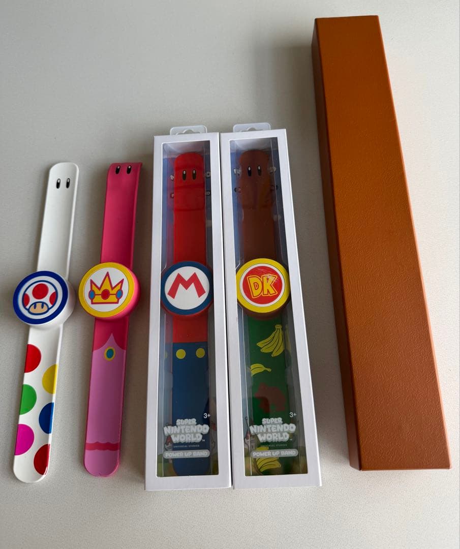 パワーアップバンドセット4本と杖マジカルワンド 1本セットusj