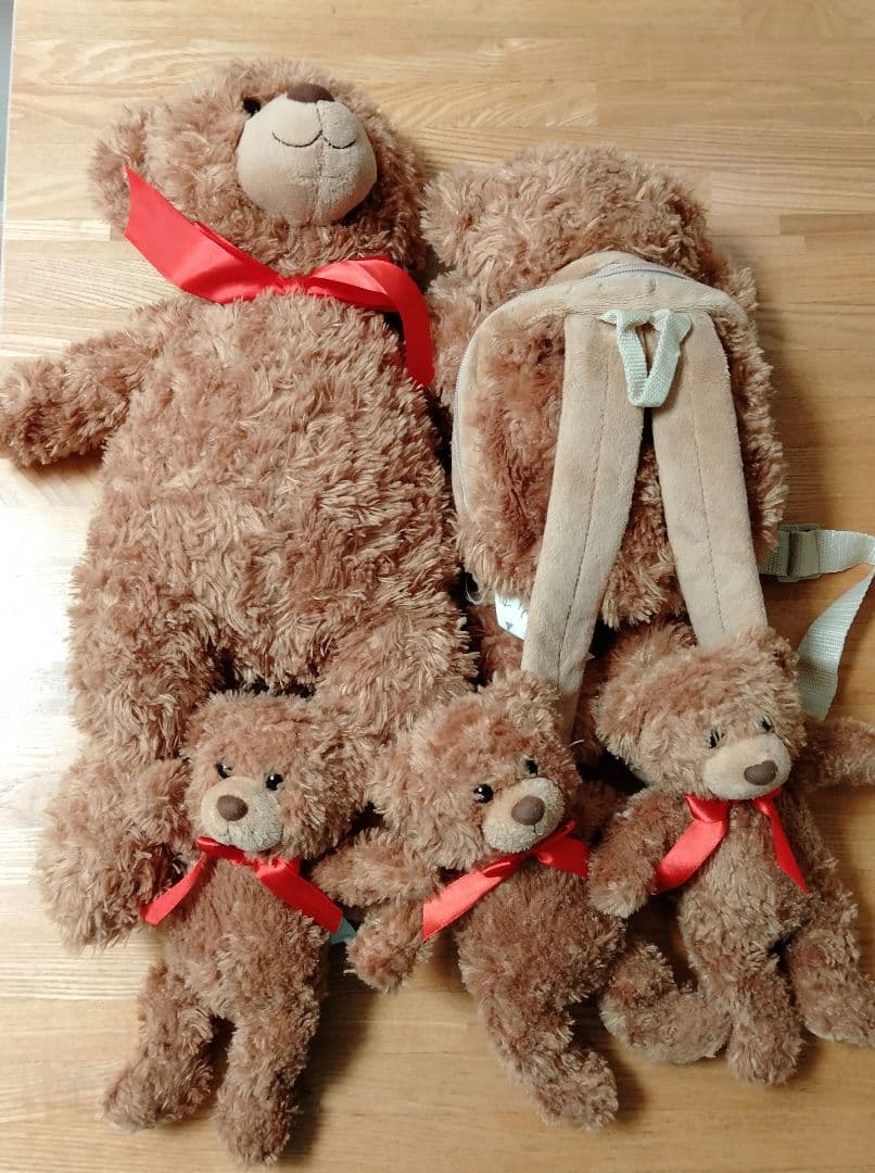 テディベア?　くまのぬいぐるみ　ぬいぐるみ　ぬいぐるみリュック