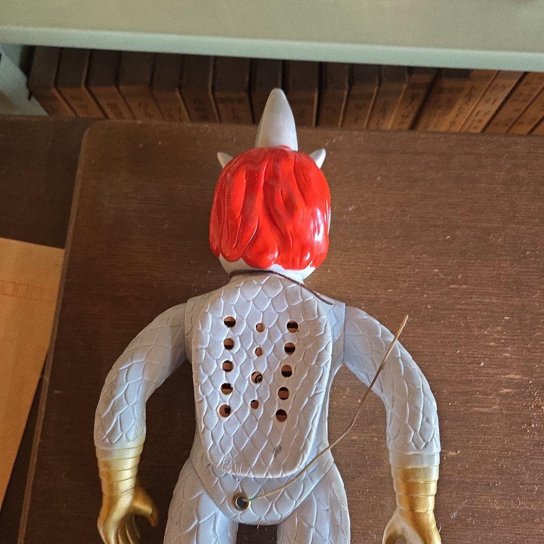 レトロ 当時物 変身忍者 トーキング ソフビ マスダヤ