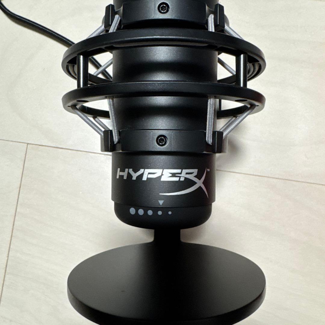 HyperX QUADCAST S RGBマイク USB接続
