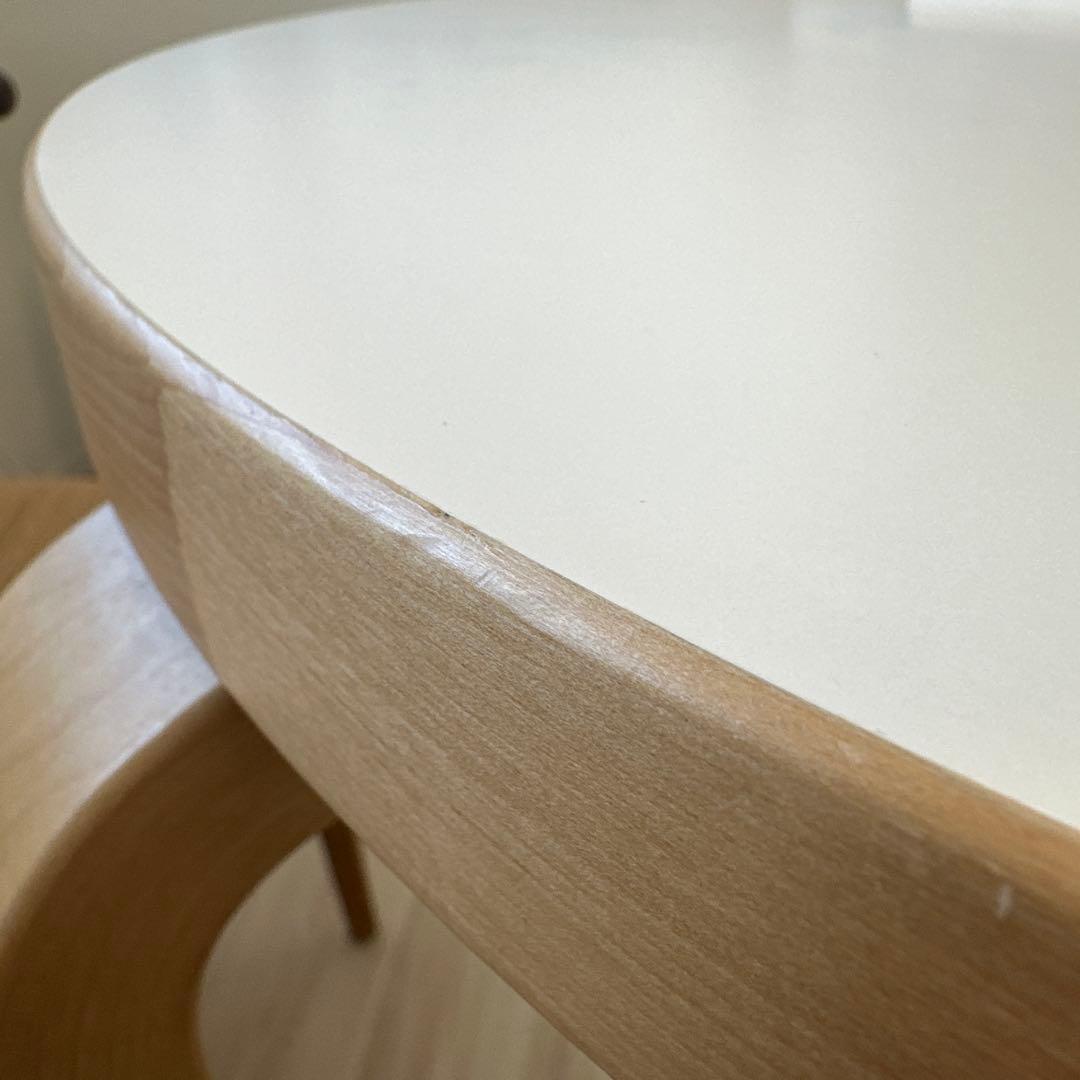 artek テーブル 90B ホワイト ラミネート 75cm アルテック 北欧