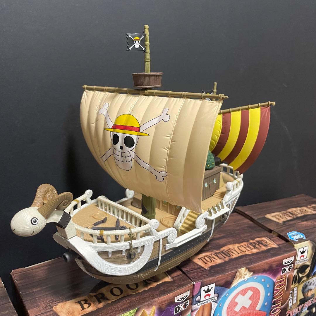 ワンピース グランドラインメン フィギュアセット メリー号付き