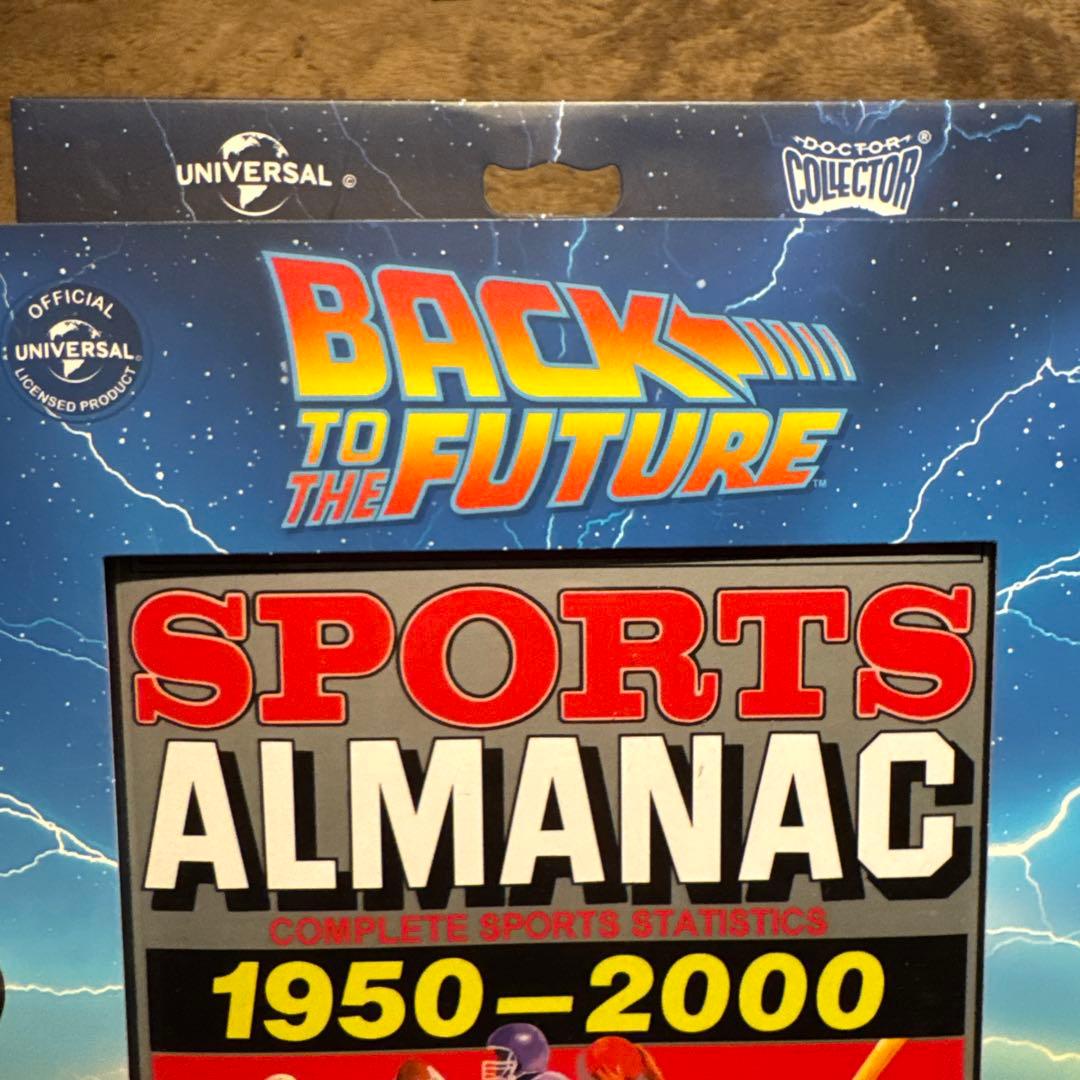 □｢バック・トゥ・ザ・フューチャー PART2｣1/1 レプリカ スポーツ年鑑