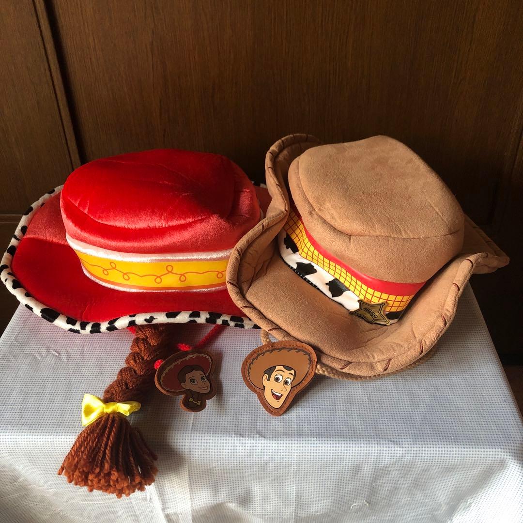 ウッディ ジェシー帽子セット ディズニー トイストーリー ファン
