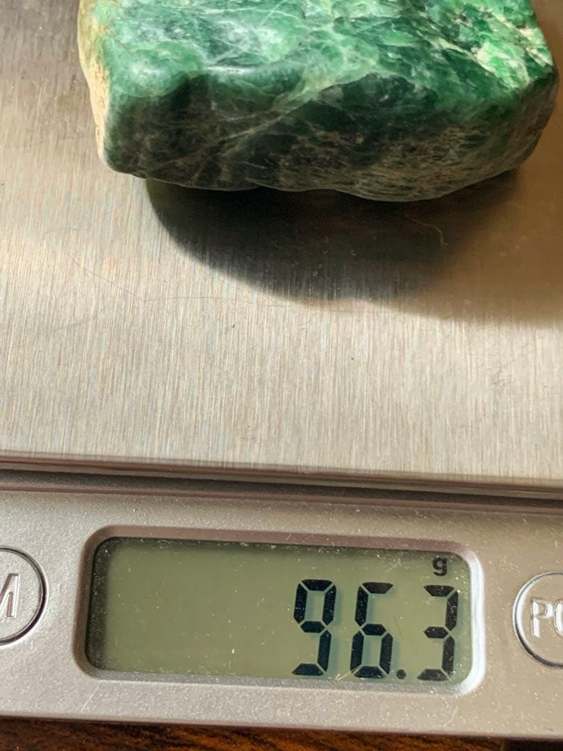 128g ホビー・楽器・アート 金山谷 糸魚川極上ひすい 96g 翡翠 鉱物