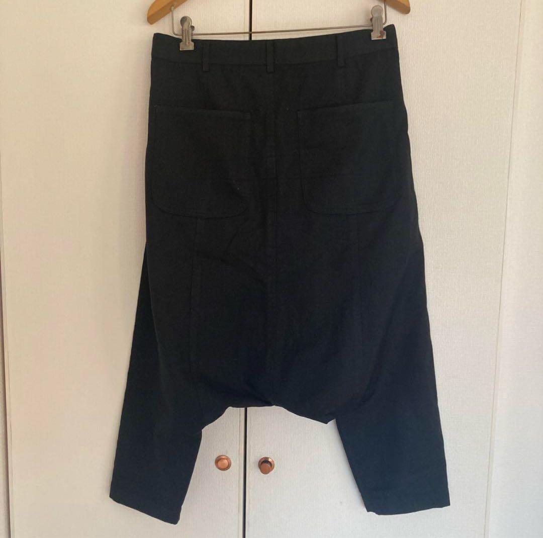 ブラック コムデギャルソン サルエルパンツ