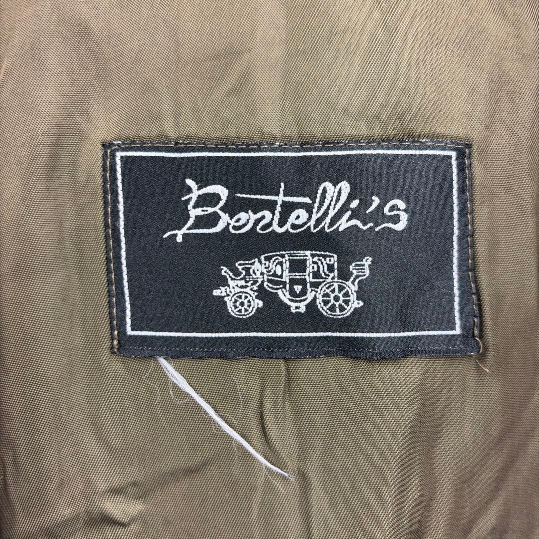 ボルテリーズ イタリア製 ファイヤーマンフックコーデュロイ襟 カーキ