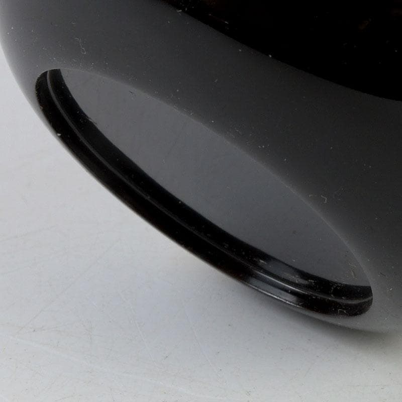 茶道具 長谷川恵史作 螺鈿装飾 鈴虫蒔絵 棗 共箱 V 9349