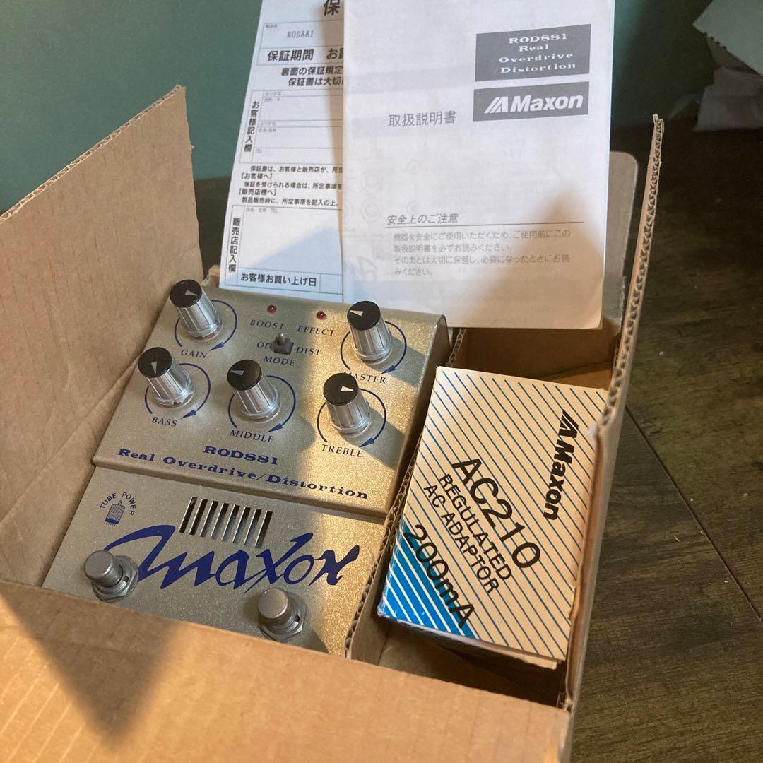激レア‼️ヴィンテージ MAXON 6種盛り合わせ‼️オーバードライブ、フェイザー