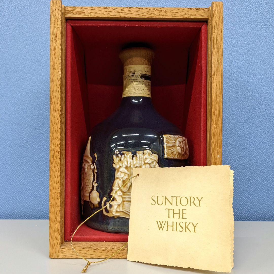 サントリー ザ・ウイスキー 特級 760ml 43％ コルク折れ 古酒 未開栓